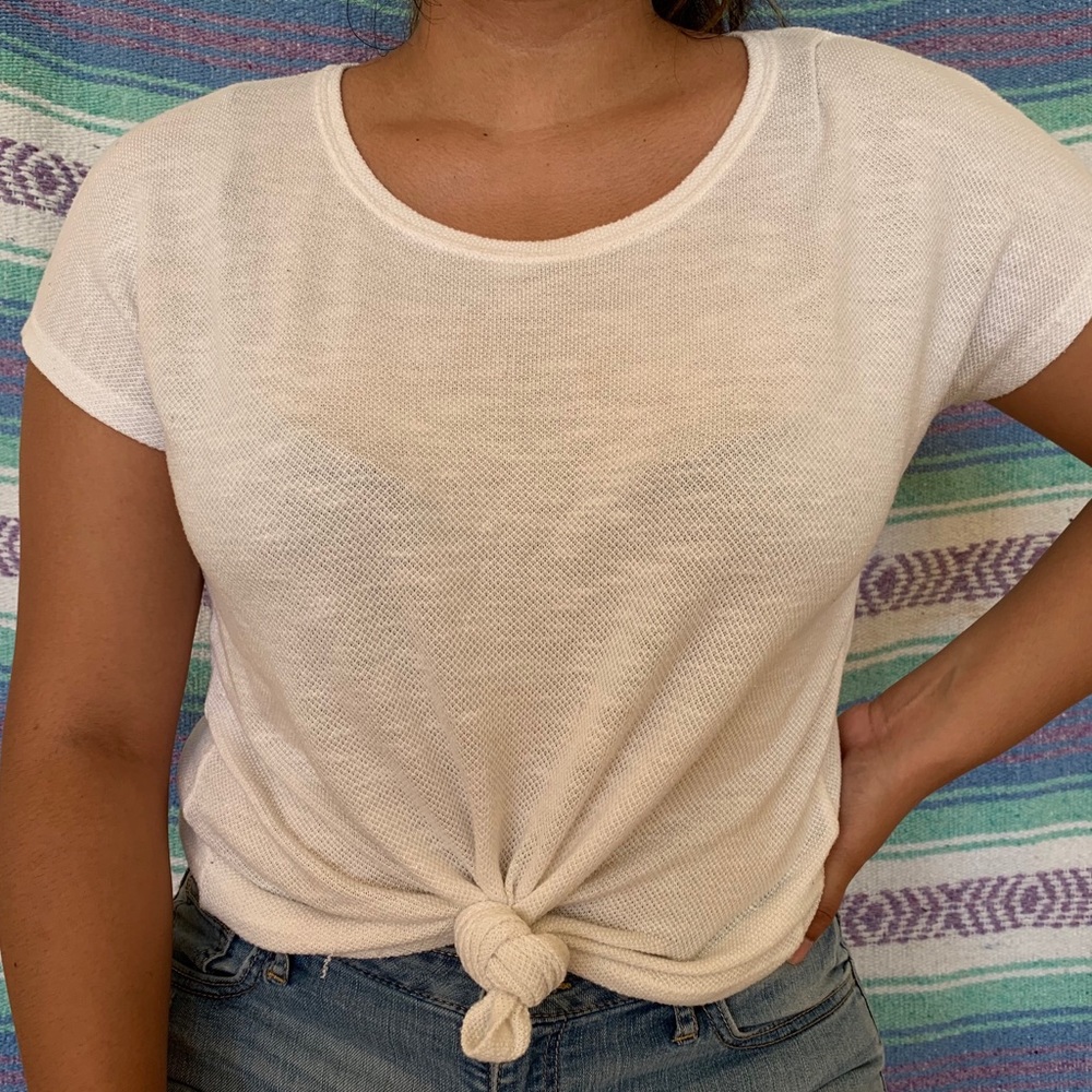 White Stylish Forever 21 Shirt ✨